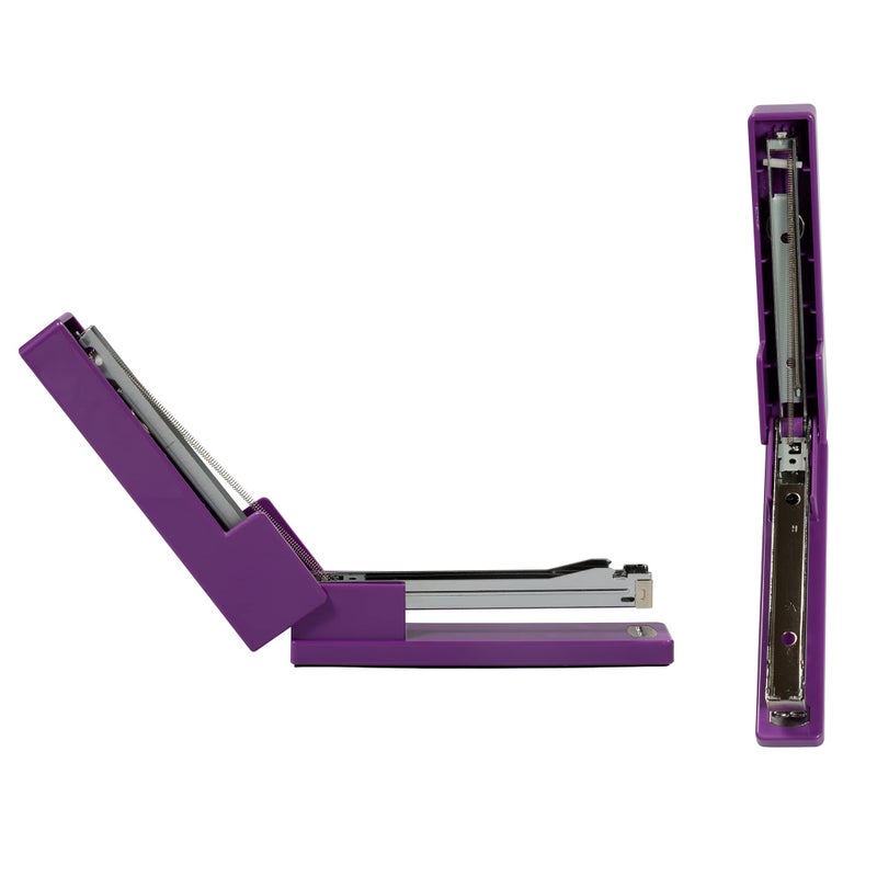 JAM PAPER Modern Desk Stapler - Purple - Sold Individually - Image 3